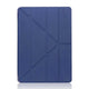 Apple iPad 10.2 2021 (9.Nesil) Kılıf Zore Tri Folding Standlı Kılıf Lacivert