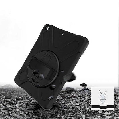 Apple iPad 10.2 2021 (9.Nesil) Zore Defender Tablet Silikon Siyah