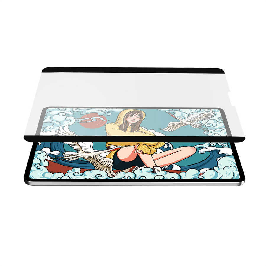 Apple iPad 10.2 (8.Nesil) Wiwu Removable Mıknatıslı Ekran Koruyucu Siyah