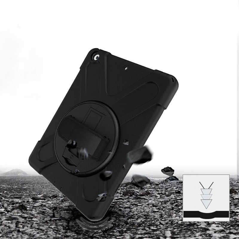 Apple iPad 10.2 (8.Nesil) Zore Defender Tablet Silikon Siyah