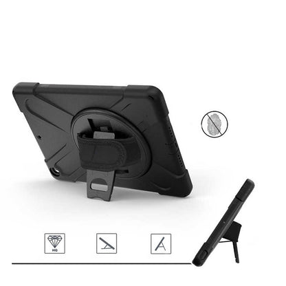 Apple iPad 10.2 (8.Nesil) Zore Defender Tablet Silikon Siyah