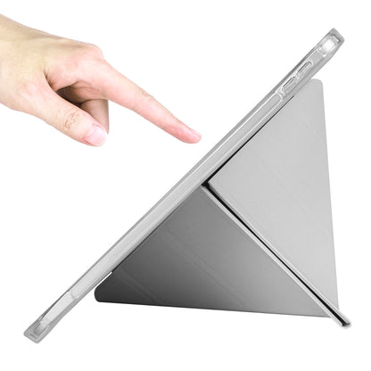 Apple iPad 10.9 2022 (10.Nesil) Kılıf Zore Tri Folding Kalem Bölmeli Standlı Kılıf Rose Gold