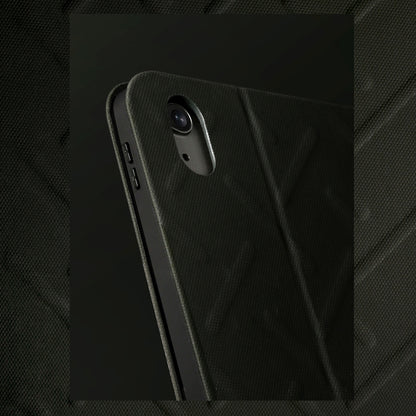 Apple iPad 11.Nesil 2025 Kılıf Skinarma 360 Tam Koruma Standlı Juno Kılıf Olive