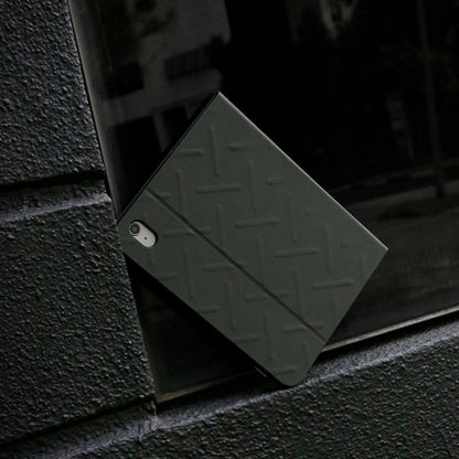 Apple iPad 11.Nesil 2025 Kılıf Skinarma 360 Tam Koruma Standlı Juno Kılıf Siyah