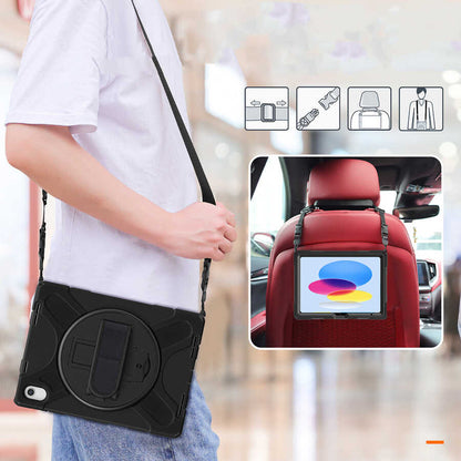 Apple iPad 11.Nesil 2025 Zore Defender Tablet Silikon Siyah