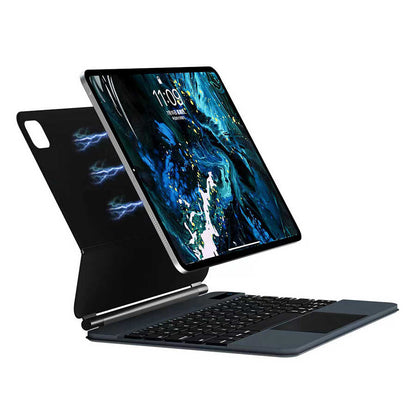 Apple iPad Air 10.9 2020 (4.Nesil) Wiwu Magic Keyboard Siyah