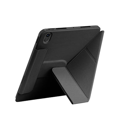 Apple iPad Air 10.9 2022 (5.Nesil) Wiwu 360° Dönebilen Standlı Magnetik Koruyucu Tablet Kılıfı Pembe