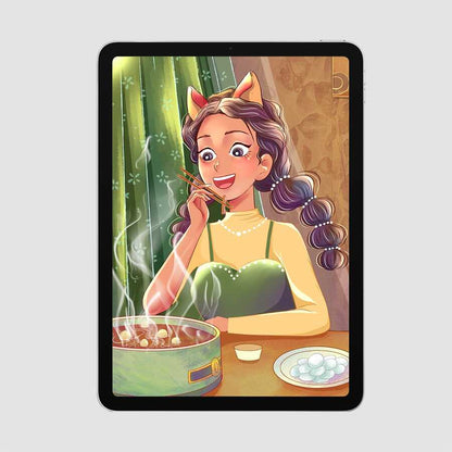 Apple iPad Air 10.9 2022 (5.Nesil) Wiwu Removable Mıknatıslı Ekran Koruyucu Siyah