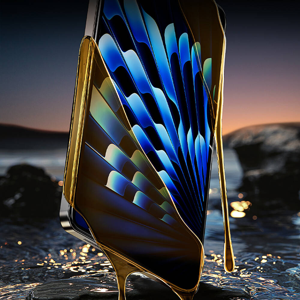 Apple iPad Air 11 2024 Benks King Kong Eğimli Kenar Oleofobik Özellikli Temperli Cam Ekran Koruyucu Şeffaf