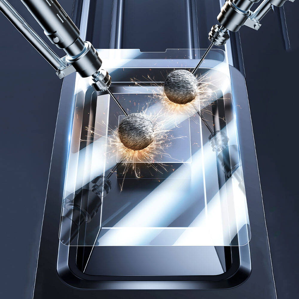 Apple iPad Air 11 2024 Benks OKR Glass Warrior HD Parlak Ekran Koruyucu Şeffaf