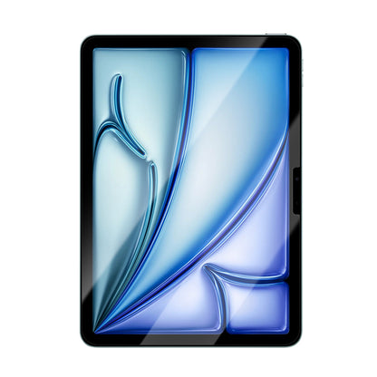 Apple iPad Air 11 2024 CaseWorld Steel Shield Serisi Temperli Cam Ekran Koruyucu + Uygulama Aparatı Şeffaf