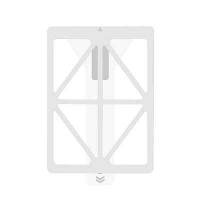 Apple iPad Air 11 2024 CaseWorld Steel Shield Serisi Temperli Cam Ekran Koruyucu + Uygulama Aparatı Şeffaf