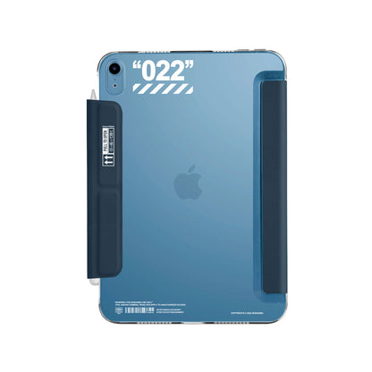 Apple iPad Air 11 2024 Kılıf SkinArma Kalemlikli Arkası Şeffaf Standlı Magnetik Taihi Sora Kılıf Siyah