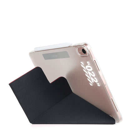 Apple iPad Air 11 2024 Kılıf SkinArma Kalemlikli Arkası Şeffaf Standlı Magnetik Taihi Sora Kılıf Mavi