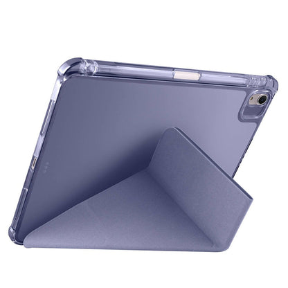 Apple iPad Air 11 2024 Kılıf Zore Tri Folding Kalem Bölmeli Standlı Kılıf