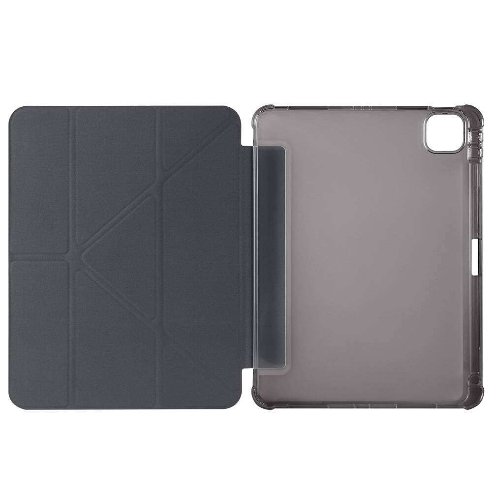 Apple iPad Air 11 2024 Kılıf Zore Tri Folding Kalem Bölmeli Standlı Kılıf