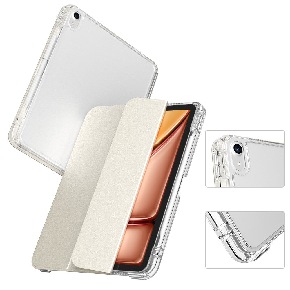 Apple iPad Air 11 2025 M3 Kılıf Magnetik Ayrılabilen Airbagli Zore Sliding Tablet Kılıfı