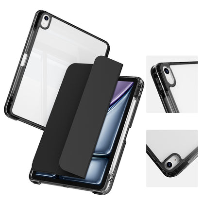 Apple iPad Air 11 2025 M3 Kılıf Magnetik Ayrılabilen Airbagli Zore Sliding Tablet Kılıfı
