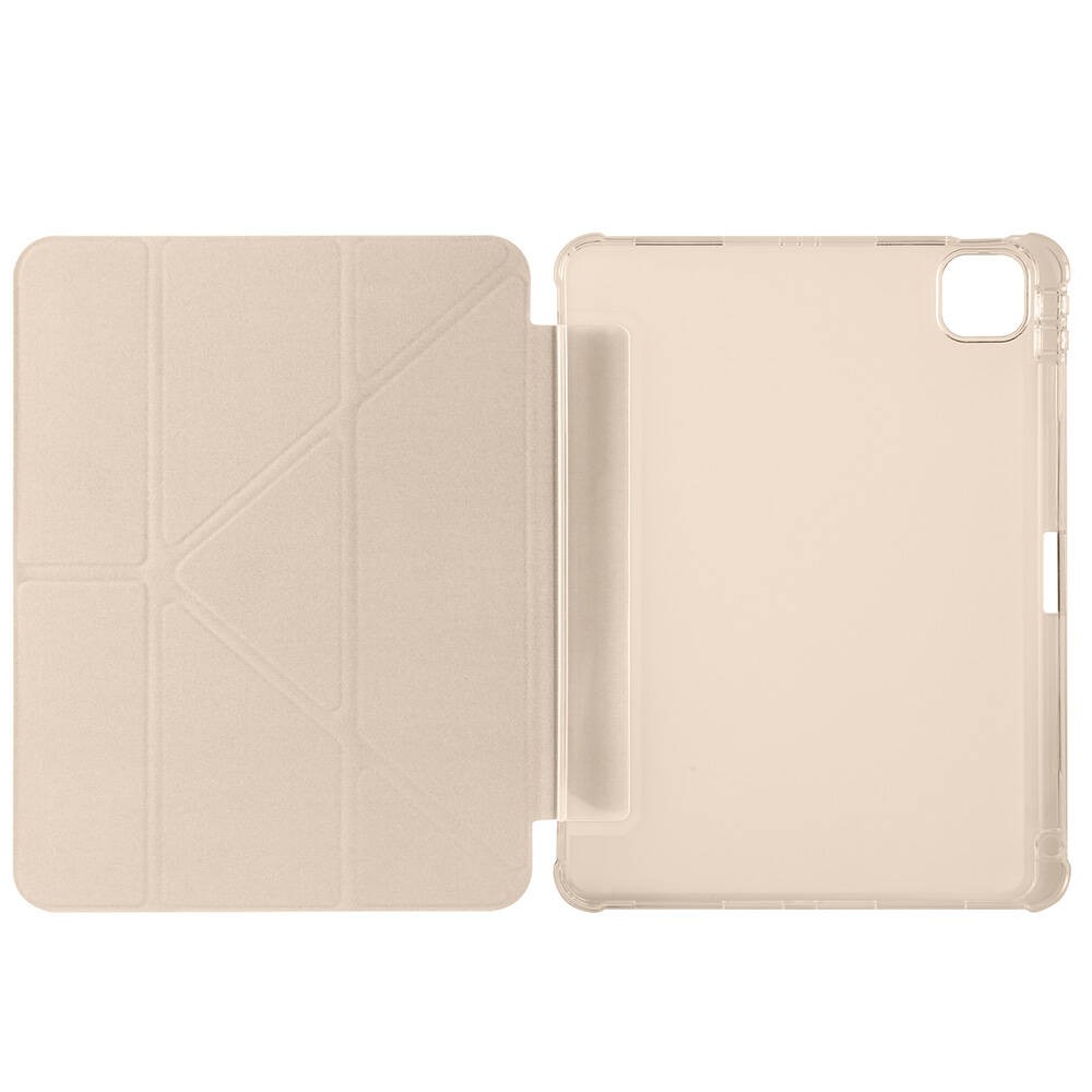 Apple iPad Air 11 2025 M3 Kılıf Zore Tri Folding Kalem Bölmeli Standlı Kılıf