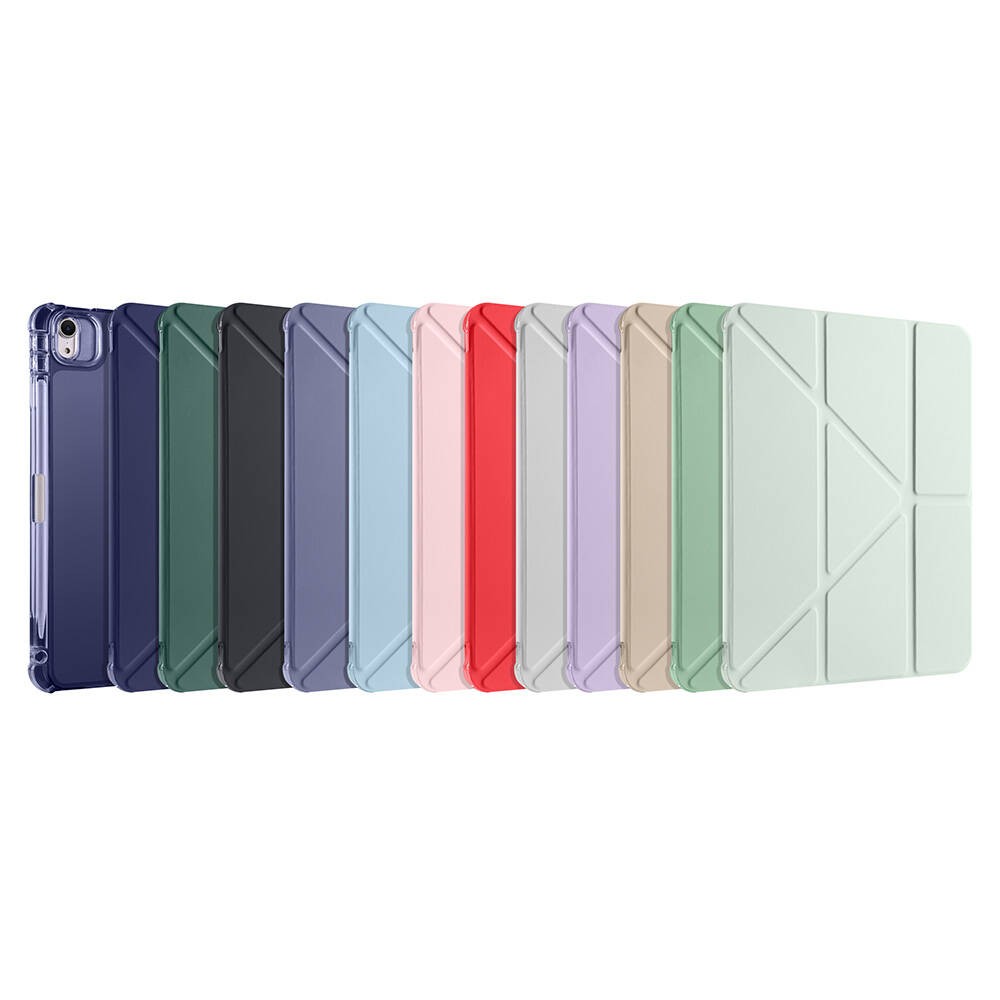 Apple iPad Air 11 2025 M3 Kılıf Zore Tri Folding Kalem Bölmeli Standlı Kılıf