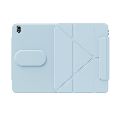 Apple iPad Air 11 2024 Wiwu 360° Dönebilen Standlı Magnetik Koruyucu Tablet Kılıfı Pembe