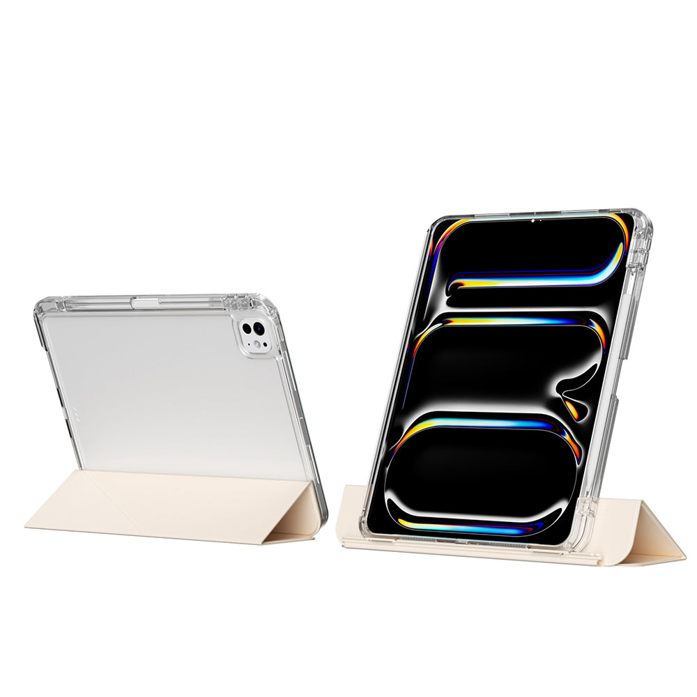 Apple iPad Air 13 2024 Kılıf Magnetik Ayrılabilen Airbagli Zore Sliding Tablet Kılıfı