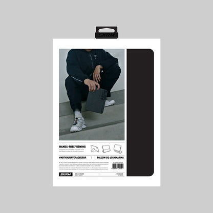 Apple iPad Mini 2021 (6.Nesil) Kılıf Skinarma Desenli Airbag Tasarımlı Standlı Spunk Kapak Koyu Yeşil