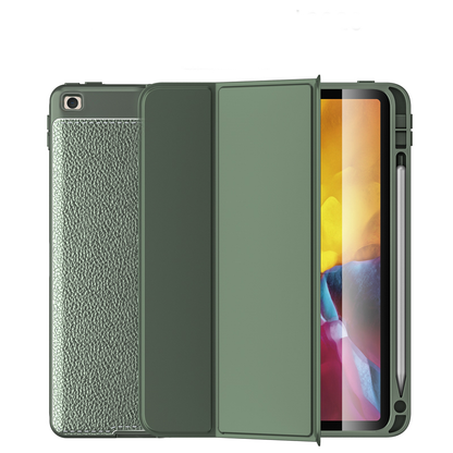 Apple iPad Pro 10.5 (7.Nesil) Kılıf Wlons Tablet Kılıf Koyu Yeşil