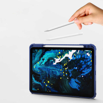 Apple iPad Pro 10.5 (7.Nesil) Wiwu Mecha Dönebilen Standlı Tablet Kılıfı Siyah