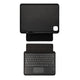Apple iPad Pro 11 2018 Zore Border Keyboard Bluetooh Bağlantılı Standlı Klavyeli Tablet Kılıfı