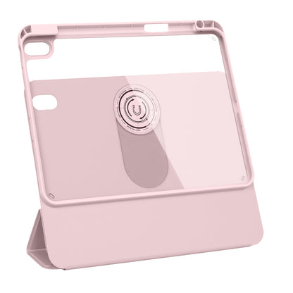 Apple iPad Pro 11 2020 (2.Nesil) Wiwu 360° Dönebilen Standlı Magnetik Koruyucu Tablet Kılıfı Pembe