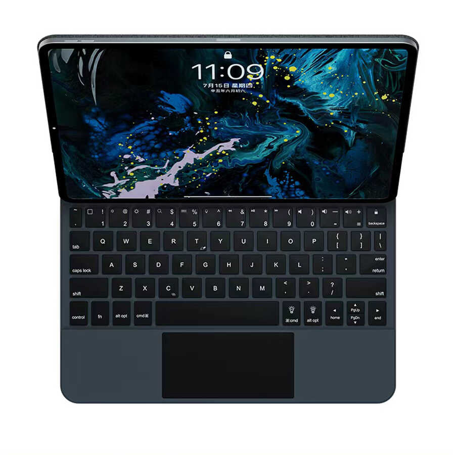 Apple iPad Pro 11 2020 (2.Nesil) Wiwu Magic Keyboard Siyah