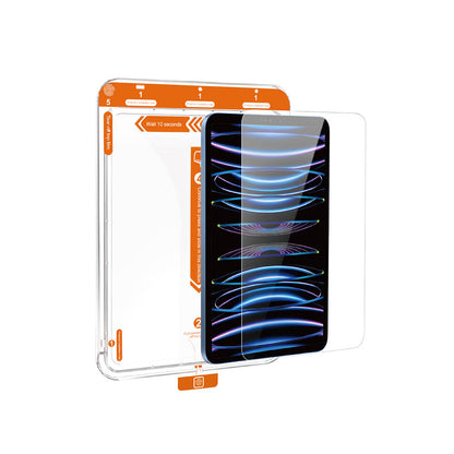 Apple iPad Pro 11 2020 (2.Nesil) Wiwu Wi-GQ002 iVista 5 Katmanlı Temperli Cam Ekran Koruyucu + Kolay Uygulama Aparatı Renksiz