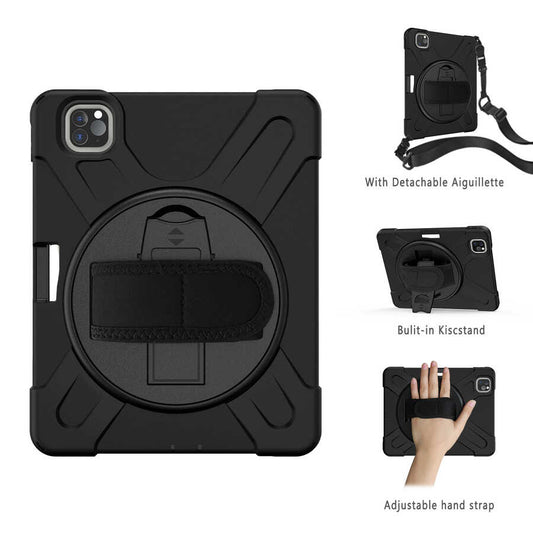 Apple iPad Pro 11 2020 (2.Nesil) Zore Defender Tablet Silikon Siyah