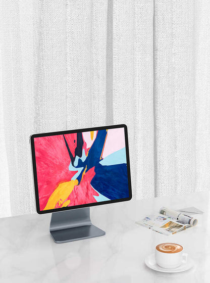 Apple iPad Pro 11 2021 (3.Nesil) Wiwu ZM309 11 İnç Tablet Standı Gri