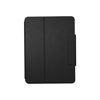 Apple iPad Pro 11 2024 Raptic Spin Detachable Folio PU Ayrılabilir Kalem Bölmeli Standlı Kılıf Siyah