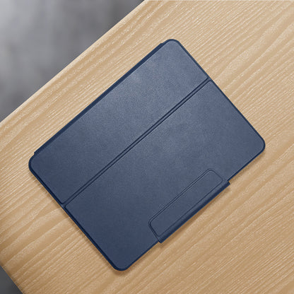 Apple iPad Pro 11 2024 Raptic Spin Detachable Folio PU Ayrılabilir Kalem Bölmeli Standlı Kılıf Siyah