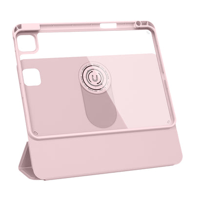 Apple iPad Pro 11 2025 M5 Wiwu 360° Dönebilen Standlı Magnetik Koruyucu Tablet Kılıfı Siyah