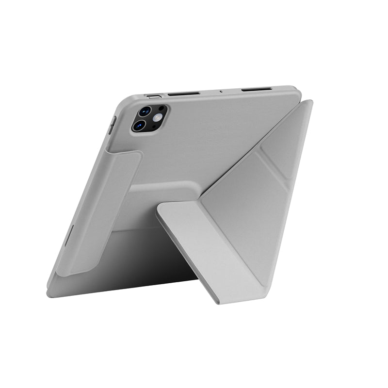 Apple iPad Pro 11 2025 M5 Wiwu 360° Dönebilen Standlı Magnetik Koruyucu Tablet Kılıfı Siyah