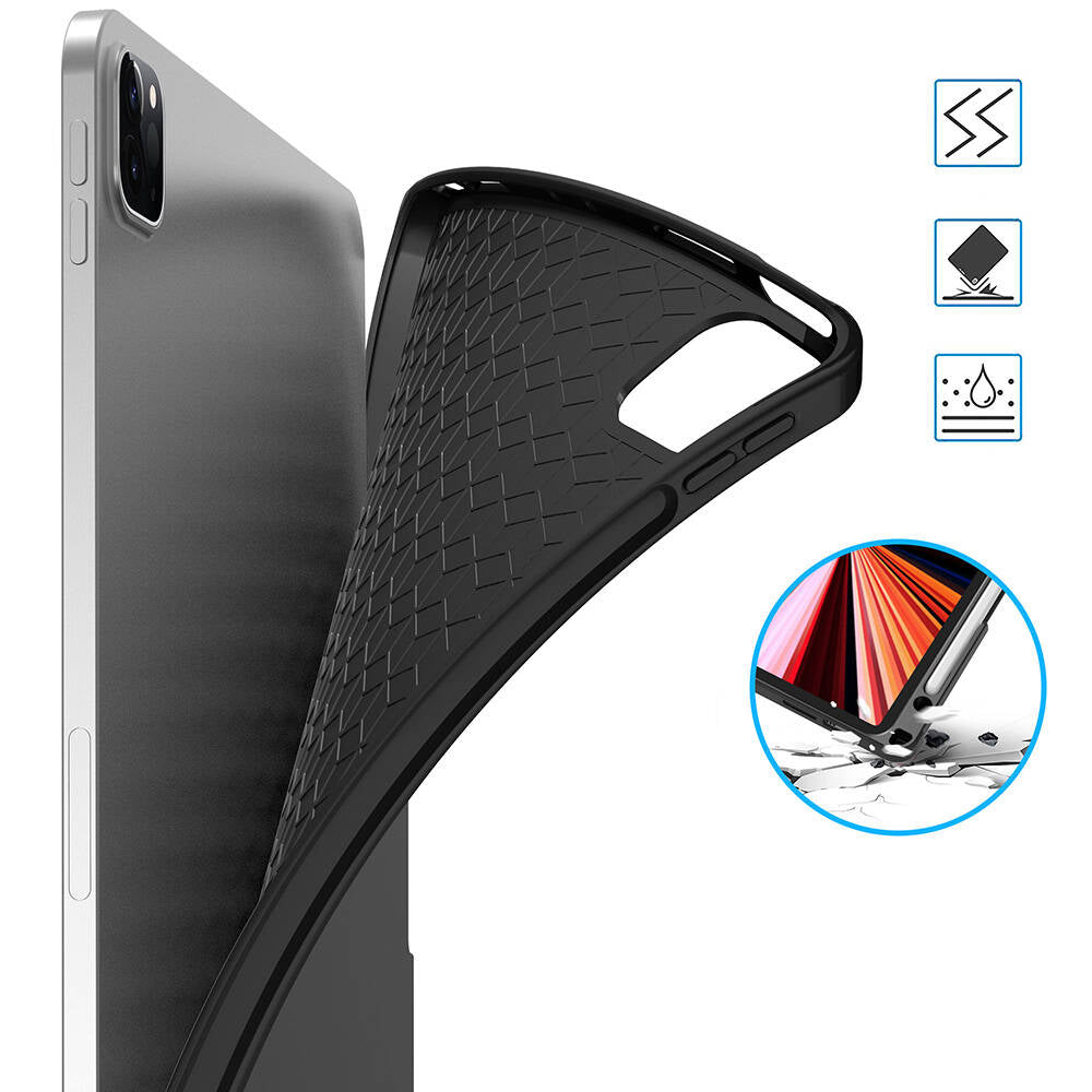 Apple iPad Pro 11 2025 M5 Wiwu Mag Touch Klavyeli Standlı Kılıf Siyah