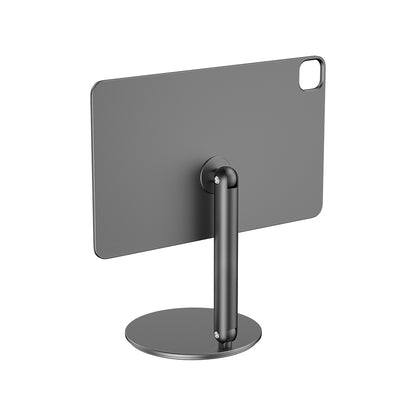 Apple iPad Pro 11 2025 M5 Wiwu ZM-310 360 Derece Dönebilen Magnetik Başlıklı Tablet Standı Gri