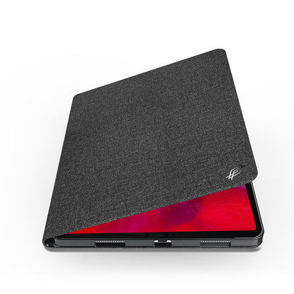 Apple iPad Pro 12.9 2018 Raptic Smartstyle Kalem Bölmeli Standlı Kılıf Siyah