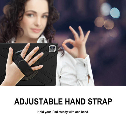 Apple iPad Pro 12.9 2020 (4.Nesil) Zore Defender Tablet Silikon Siyah