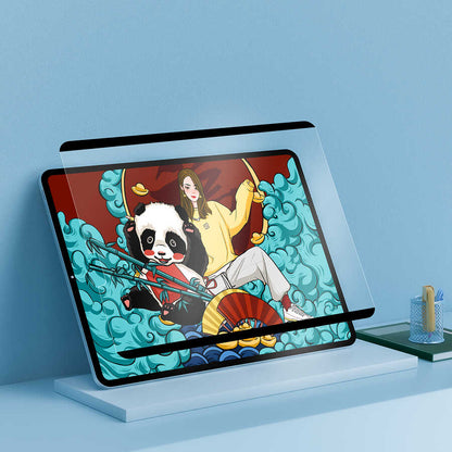 Apple iPad Pro 12.9 2021 (5.Nesil) Wiwu Removable Mıknatıslı Ekran Koruyucu Siyah