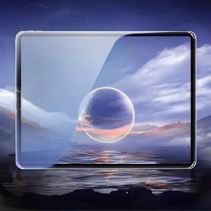 Apple iPad Pro 12.9 2022 M2 Wiwu Wi-GQ002 iVista 5 Katmanlı Temperli Cam Ekran Koruyucu + Kolay Uygulama Aparatı Renksiz