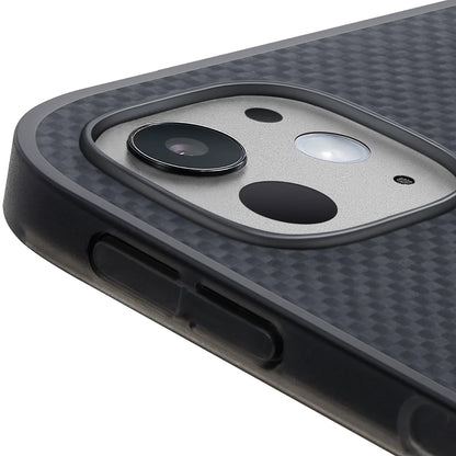 Apple iPad Pro 13 2024 Kılıf Aramid Fiber Pitaka Ultra-Slim Classic Serisi Tablet Kapak Siyah