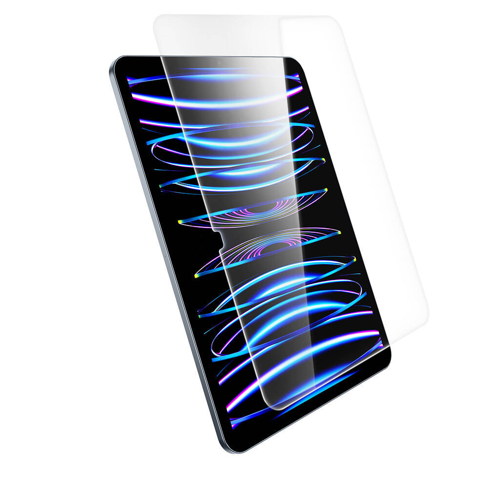Apple iPad Pro 13 2024 Wiwu Wi-GQ003 iVista Serisi Oleofobik HD Temperli Cam Ekran Koruyucu Şeffaf