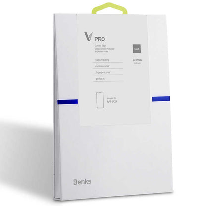 Apple iPhone 11 Benks 0.3mm V Pro Dust Full Curved Proof Ekran Koruyucu Siyah