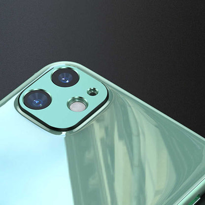 Apple iPhone 11 Benks Kamera Lens Koruyucu Beyaz