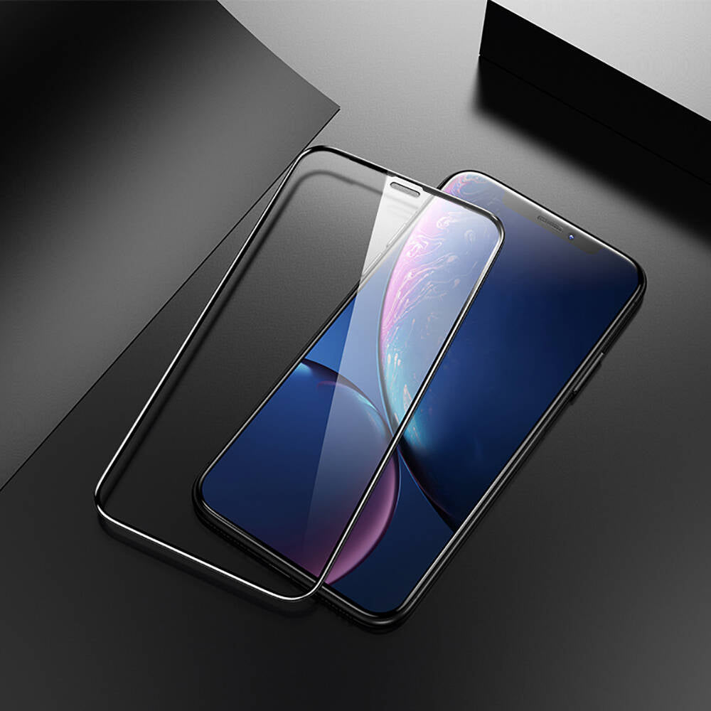 Apple iPhone 11 Hidrofobik Ve Oleofobik Özellikli Benks Air Shield Ekran Koruyucu 10'lu Paket Şeffaf